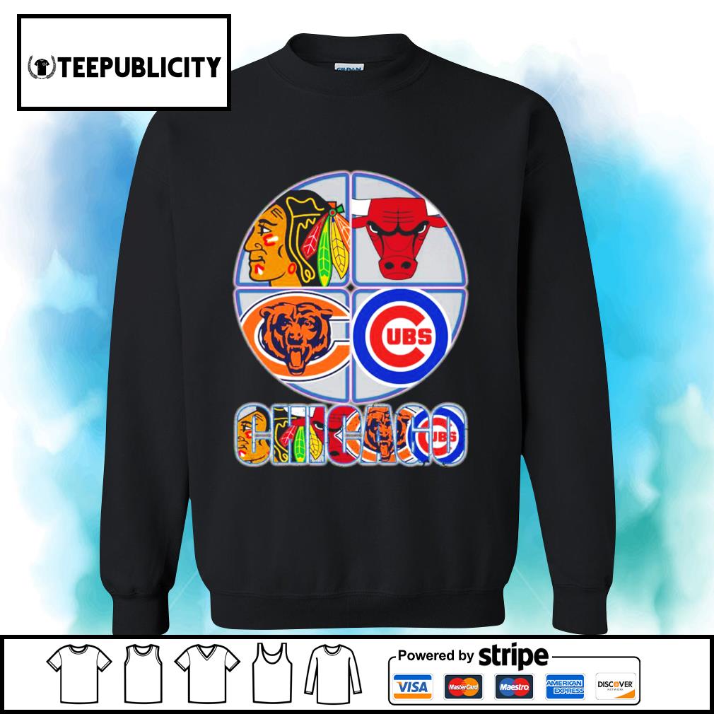 Chicago Bears and Chicago Cubs inside me shirt, hoodie and sweater