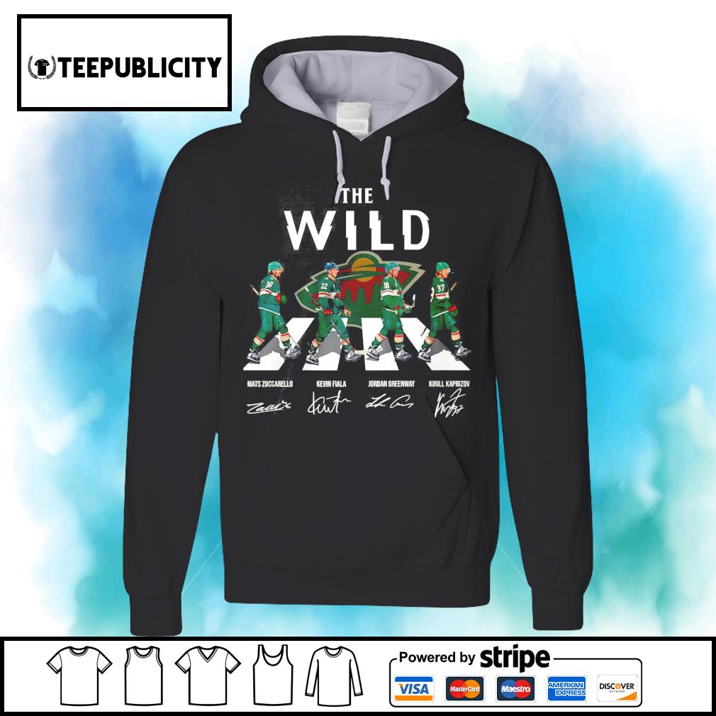 Abbey Road The Wild Mats Zuccarello Kevin Fiala signatures shirt, hoodie,  sweater, long sleeve and tank top
