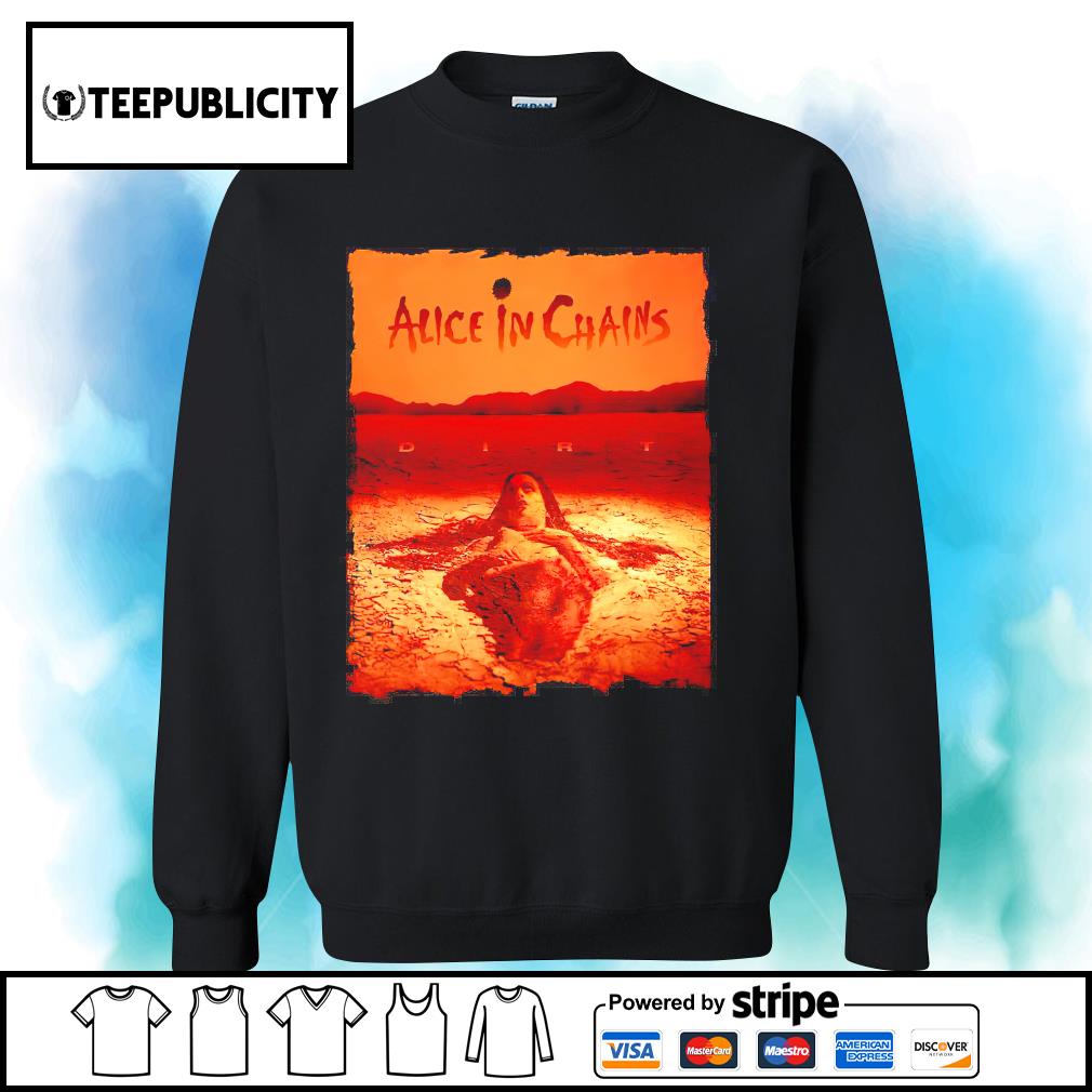 Rock Shirt Man Alice Chains, Alice Chains Dirt Tshirt