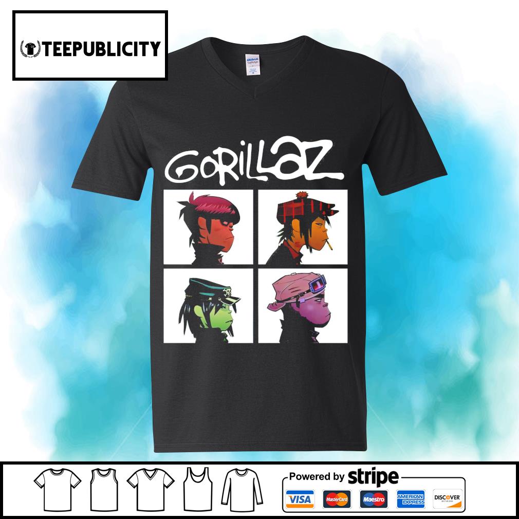 Gorillaz Demon Days Rock Band Art Ideal Gift Cool Retro T Shirt 610 
