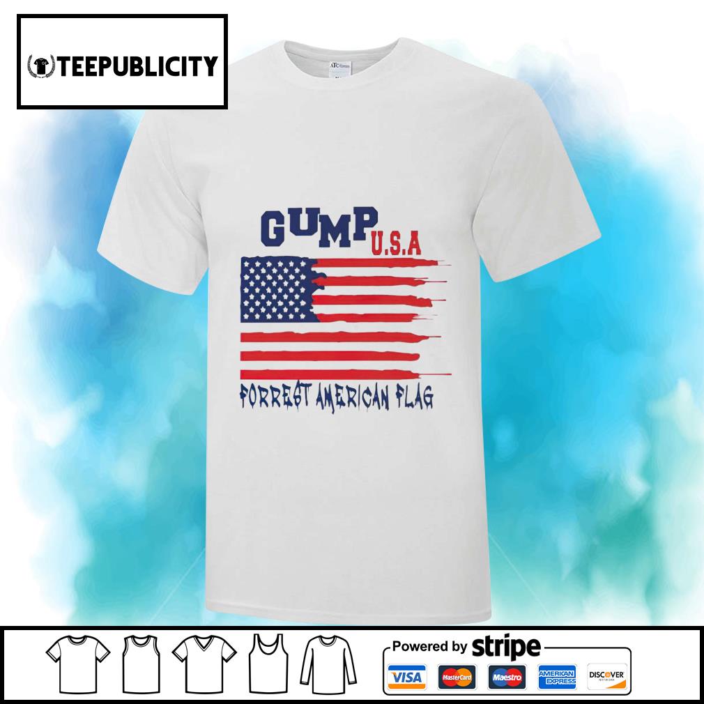 american flag shirt forrest gump