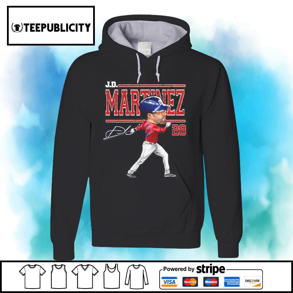 28 J.D. Martinez Boston baseball signature shirt, hoodie, sweater