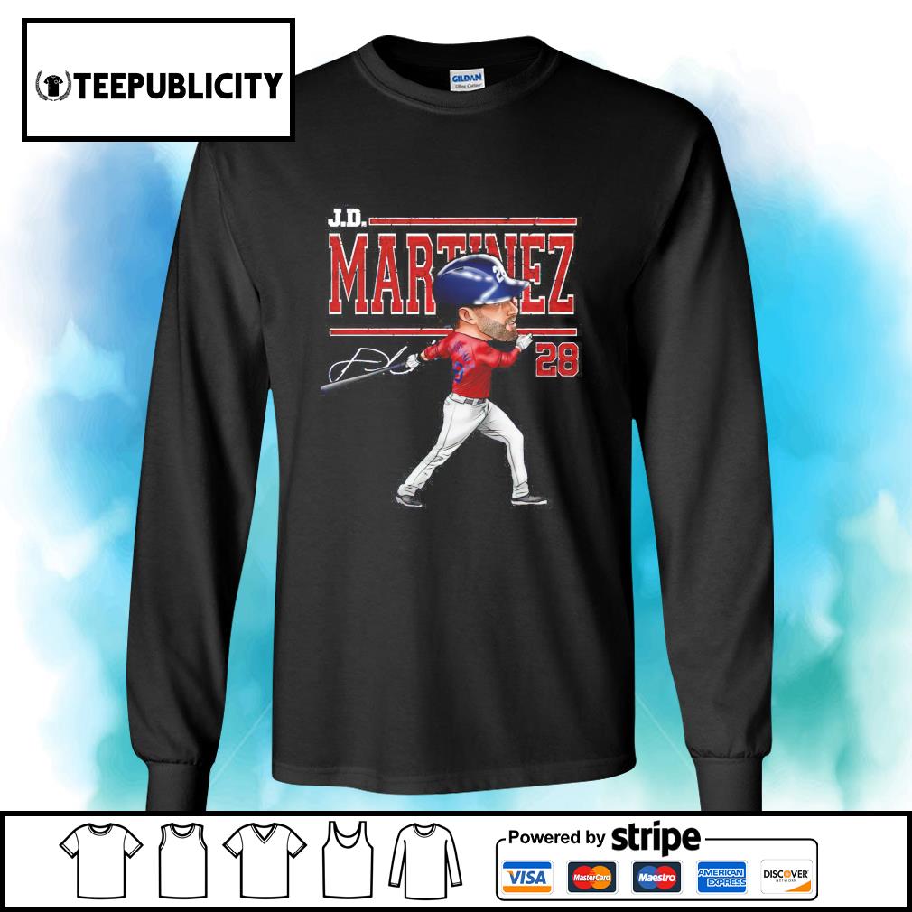 28 J.D. Martinez Boston baseball signature shirt, hoodie, sweater