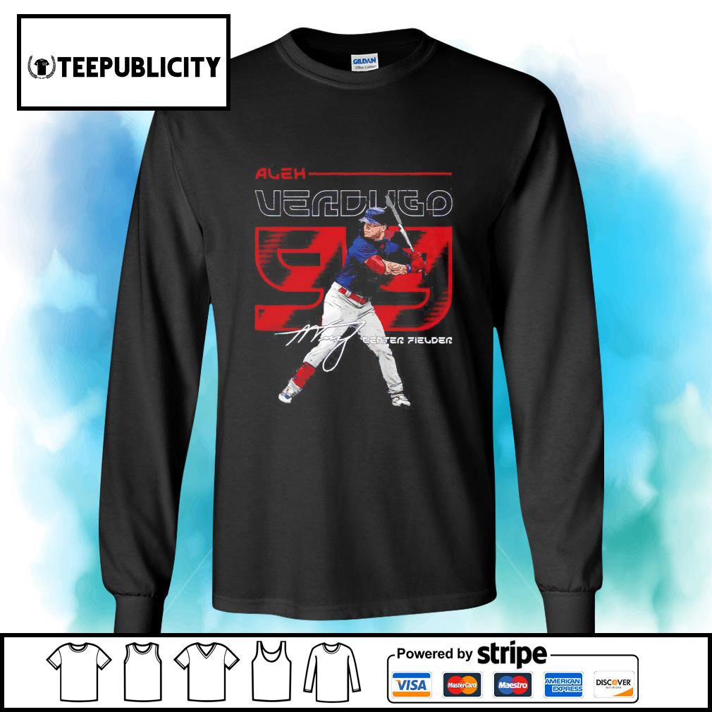 Boston baseball Alex Verdugo signature shirt, hoodie, sweater