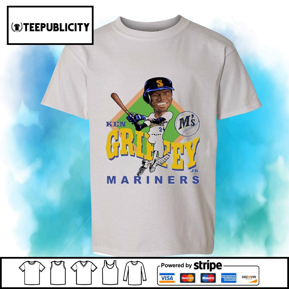 Vintage MLB Ken Griffey Jr Shirt, Seattle Mariners Unisex T-Shirt