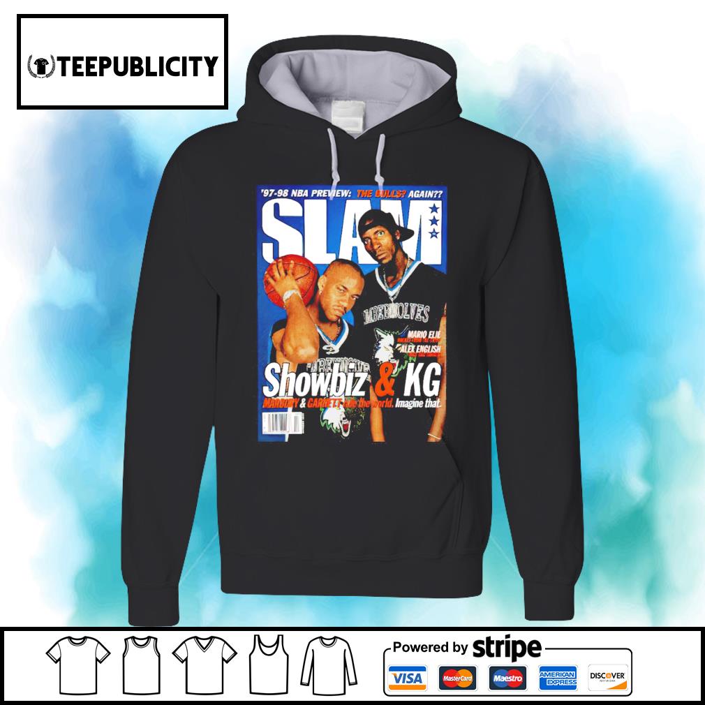Slam Stephon Marbury Kevin Garnett Showbiz KG shirt, hoodie, sweater, long  sleeve and tank top