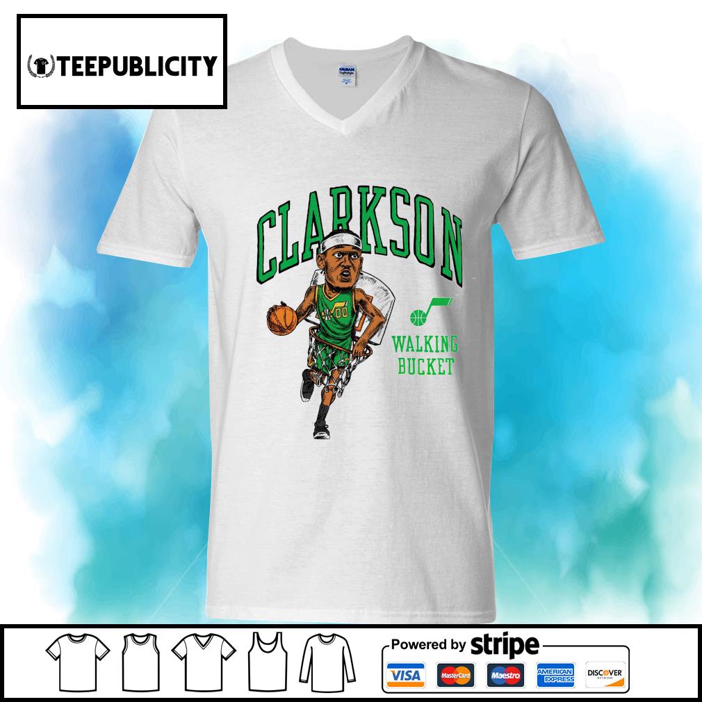 Jordan Clarkson Utah Jazz signature T-shirt - Kaiteez
