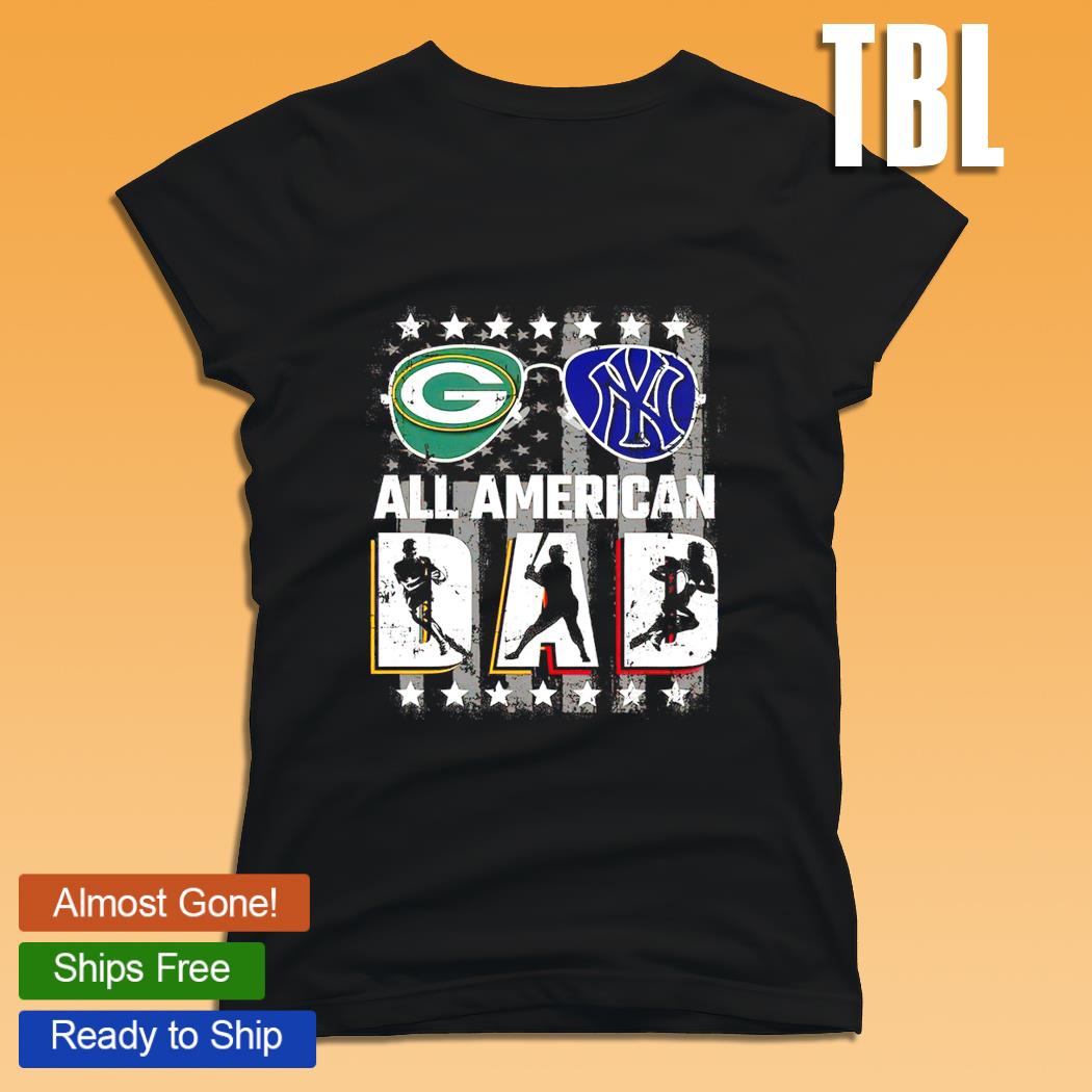 Official New York Yankees And Green Bay Packers Shirt