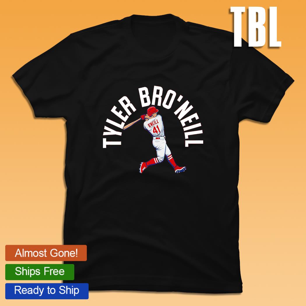 Tyler BRO'Neill Shirt + Hoodie, St. Louis - MLBPA Licensed - BreakingT