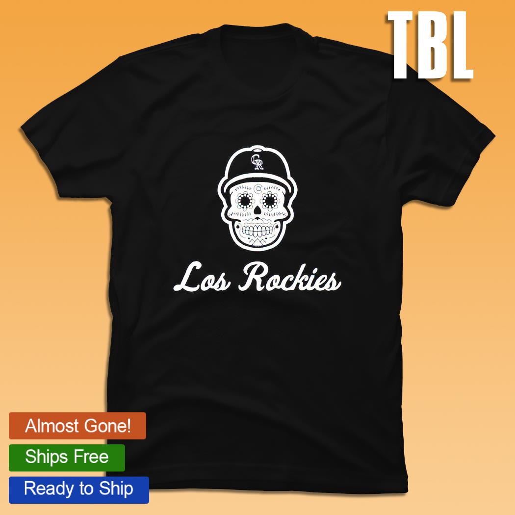 Skull Los Rockies Shirt, hoodie, sweater, long sleeve and tank top