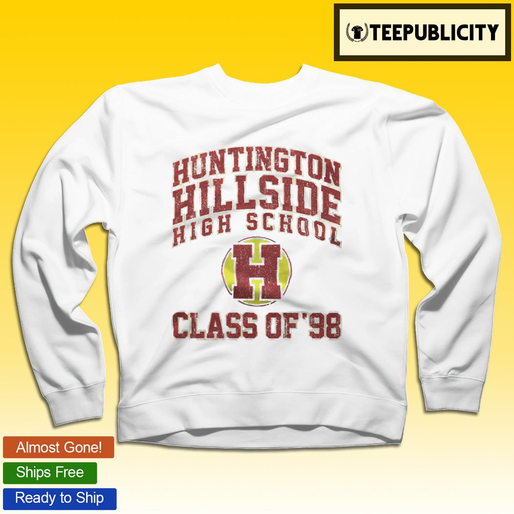 Huntington Hillside High School class of '98 vintage shirt, hoodie,  sweater, longsleeve and V-neck T-shirt