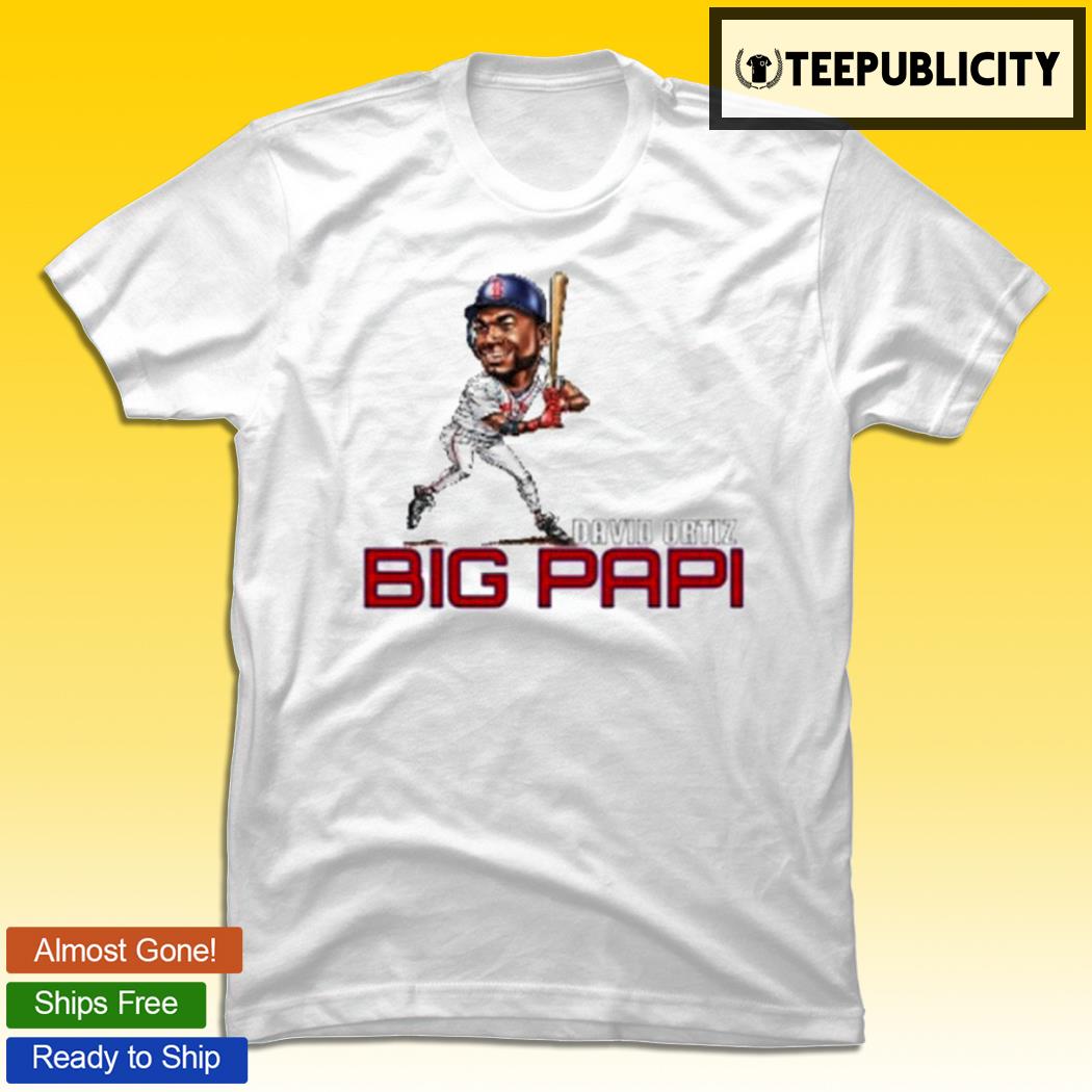 Big Papi David Ortiz Caricature chibi shirt, hoodie, sweatshirt and tank top
