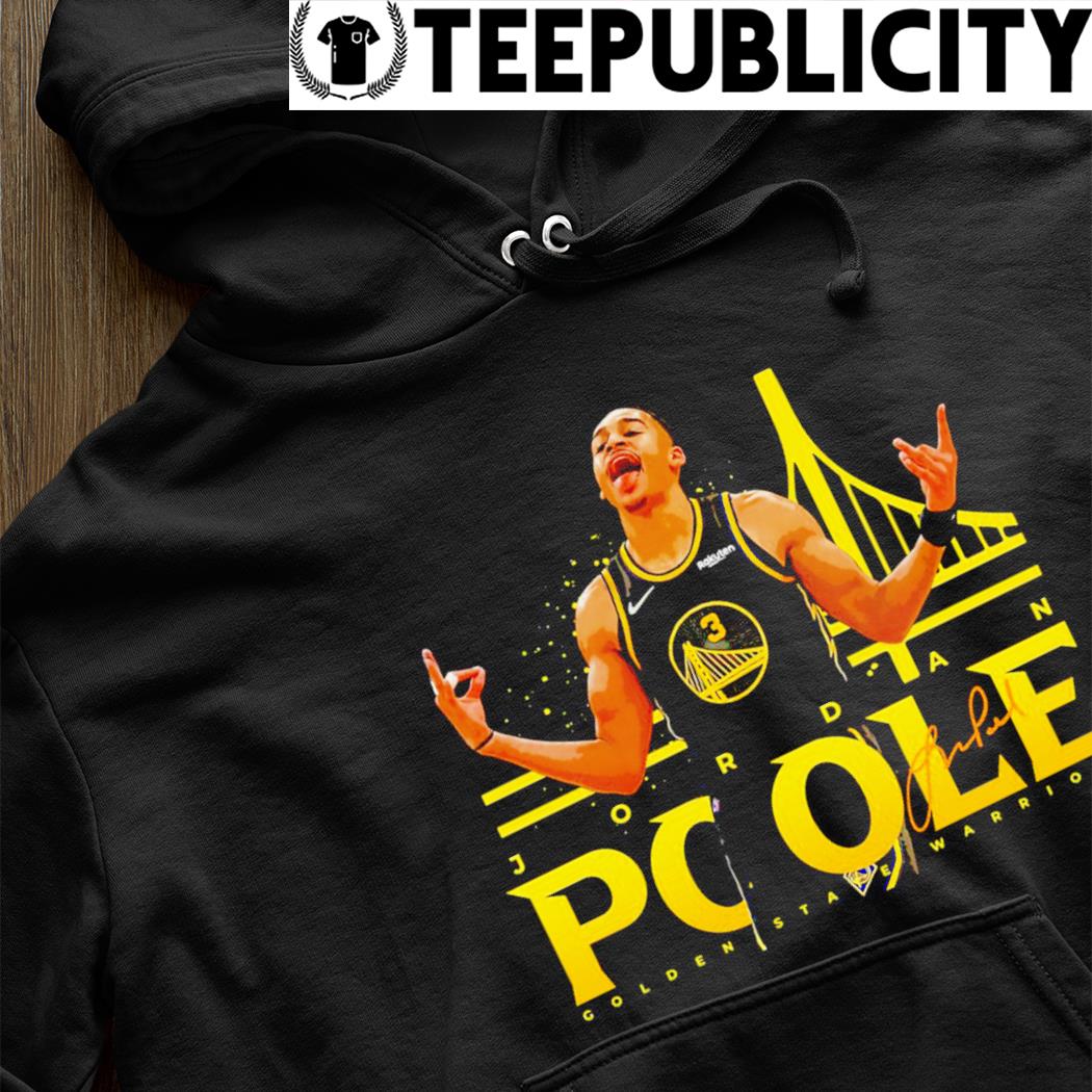 Jordan Poole Golden State Warriors signature shirt, hoodie