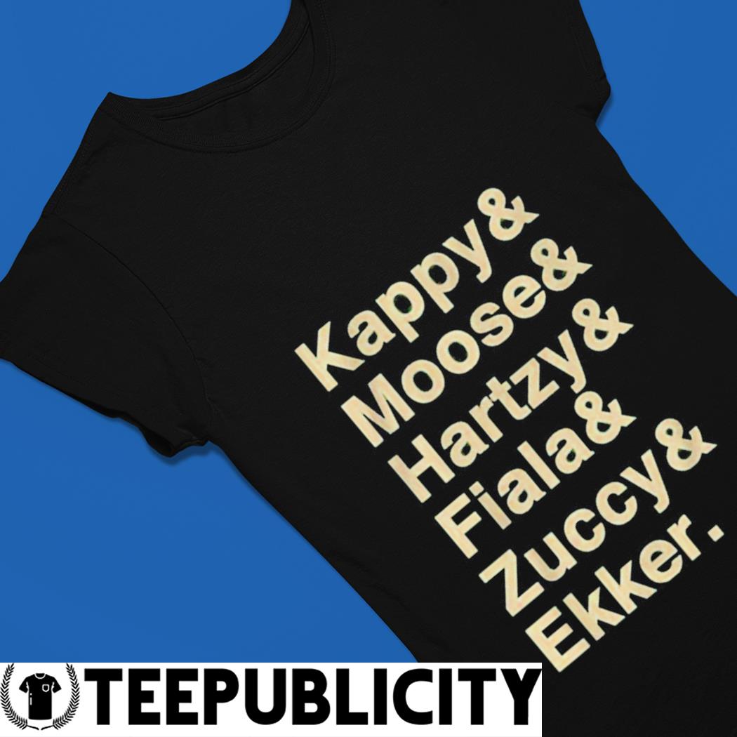 Kappy & Moose & Hartzy & Fiala & Zuccy & Ekker Minnesota Wild Shirt,  hoodie, sweater, long sleeve and tank top