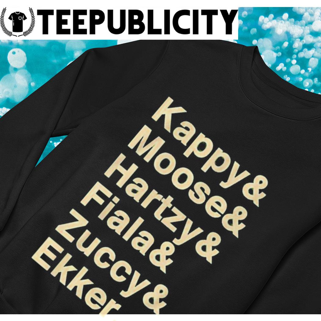 Kappy & Moose & Hartzy & Fiala & Zuccy & Ekker Minnesota Wild Shirt,  hoodie, sweater, long sleeve and tank top