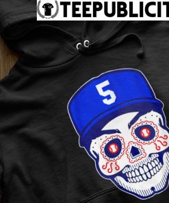 Dia De Los Muertos - Dodgers - Skull Fashion - T-Shirt