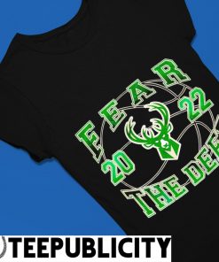 Milwaukee Bucks Fear The Deer logo 2022 T-shirt, hoodie, sweater, long  sleeve and tank top