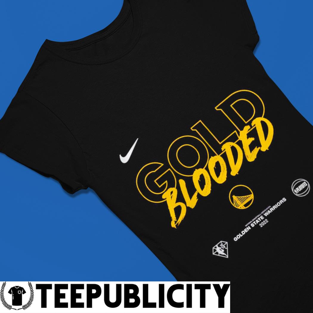 gold blooded warriors shirt nike