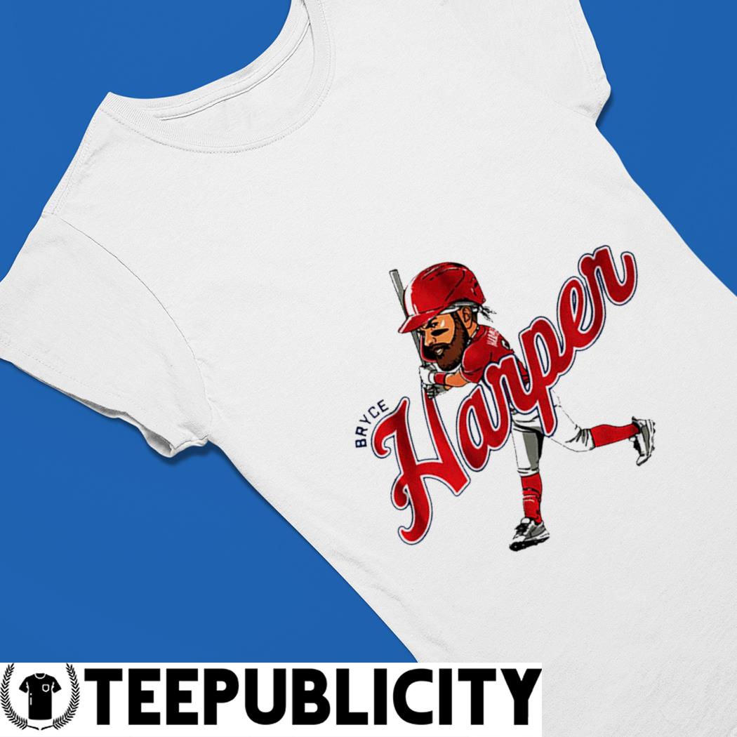 Philadelphia Phillies Bryce Harper Caricature chibi shirt, hoodie, sweater,  long sleeve and tank top