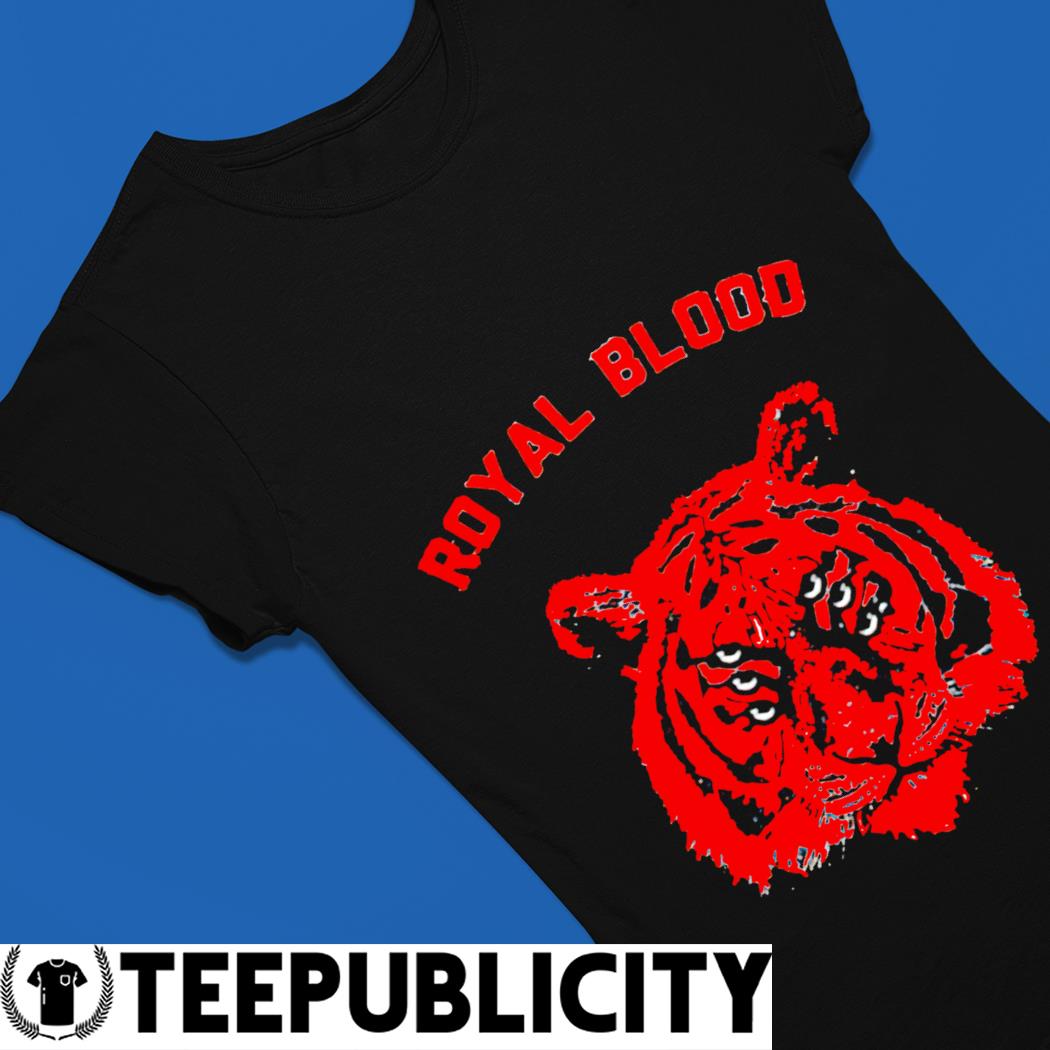 6 Eyed Tiger Royal Blood T Shirt 100% Cotton Royal Blood Tiger 6