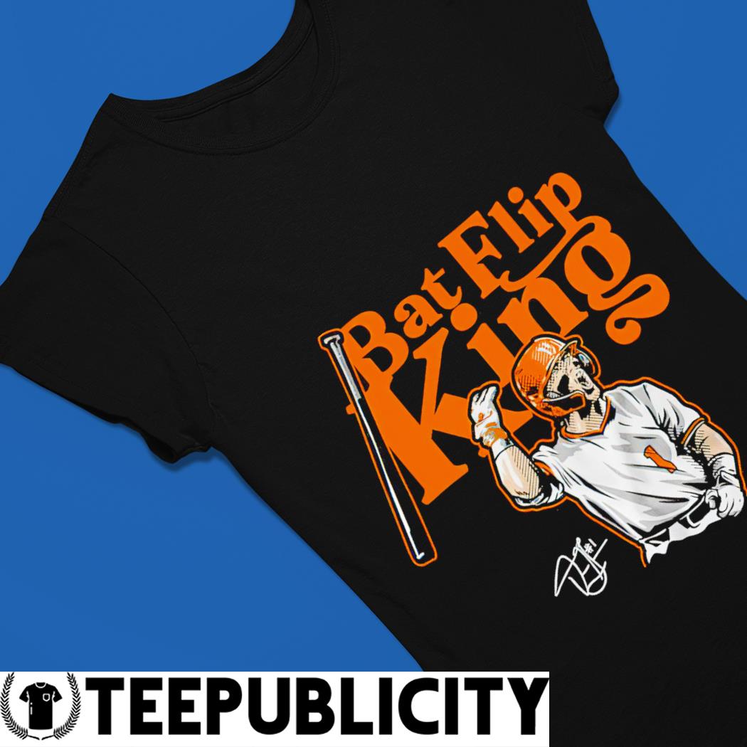 Buy now: Tennessee Vols baseball Drew Gilbert, Bat Flip King T-Shirt -  Rocky Top Talk