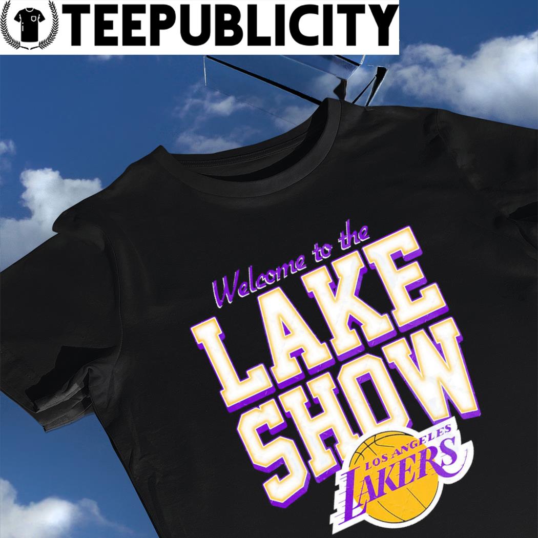 Los Angeles Lakers Fanatics Branded Welcome To The Lake Show Hometown  Collection T-Shirt - Black