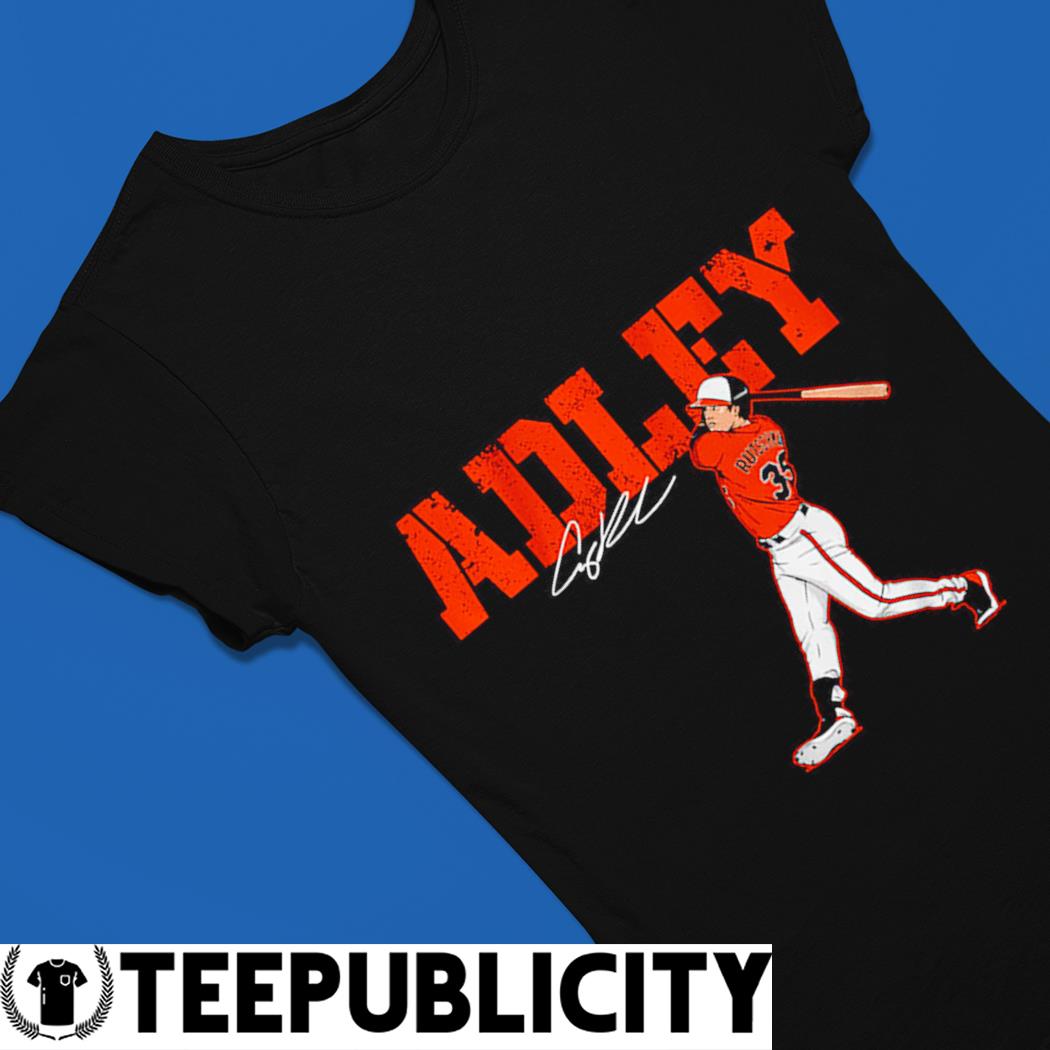 Baltimore Orioles Adley Rutschman Adley Swing signature shirt, hoodie,  sweater, long sleeve and tank top