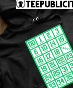 Retired Numbers Celtics Shirt