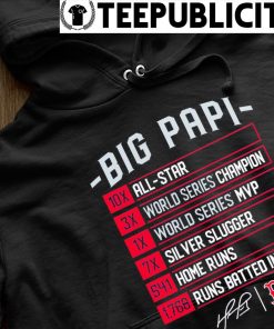 Boston Red Sox David Ortiz signature Big Papi shirt, hoodie