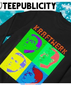 Kraftwerk faces retro colorful shirt, hoodie, sweater, long sleeve