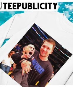Luka Doncic Carrying Devin Booker Crying Baby Shirt, hoodie, sweater, long  sleeve and tank top