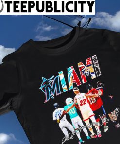 Official team MiamI sports teams miamI marlins miamI dolphins miamI heat  miamI panthers logo 2023 T-shirts, hoodie, tank top, sweater and long  sleeve t-shirt