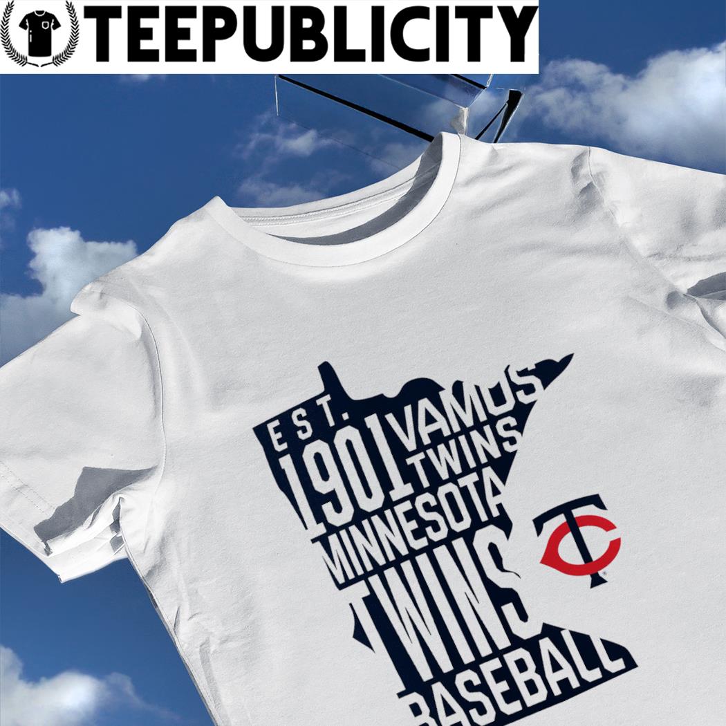 Minnesota Twins baseball est 1901 Vamos Twins shirt, hoodie