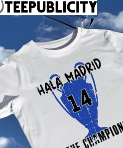 real madrid 14 champion shirt