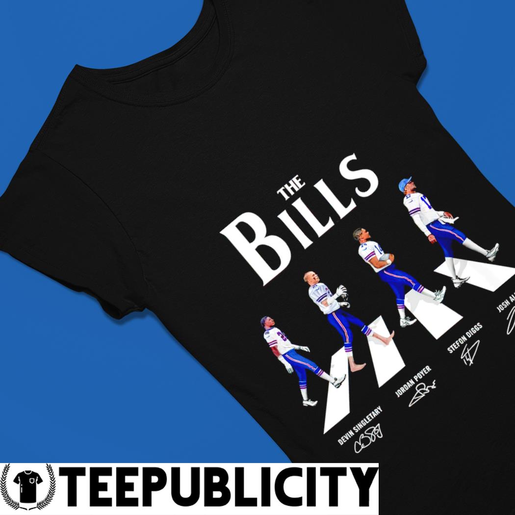 The Bills name players abbey road signatures t shirt, hoodie, sweater, long  sleeve and tank top
