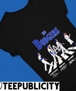 The Los Angeles Dodgers Abbey Road signatures 2022 shirt, hoodie,  longsleeve tee, sweater