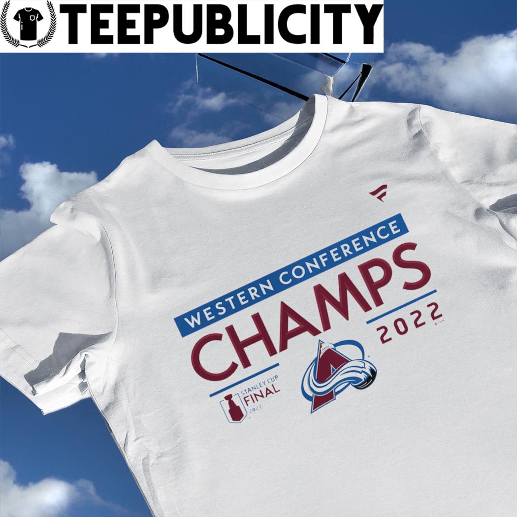 Colorado Avalanche 2022 Western Conference Championship shirt