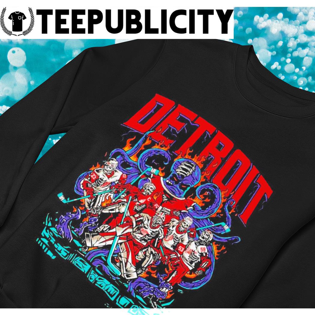 Detroit Redwings Custom Design T Shirts
