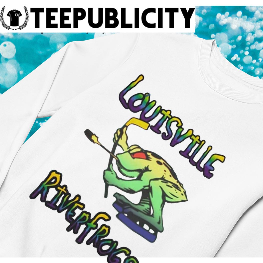 Frogs louisville river shirt, hoodie, sweater, long sleeve and tank top