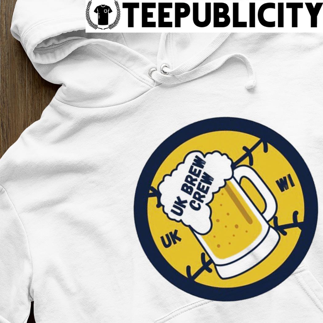 Milwaukee Bucks UK Brew Crew beer logo shirt, hoodie, sweater, long sleeve  and tank top