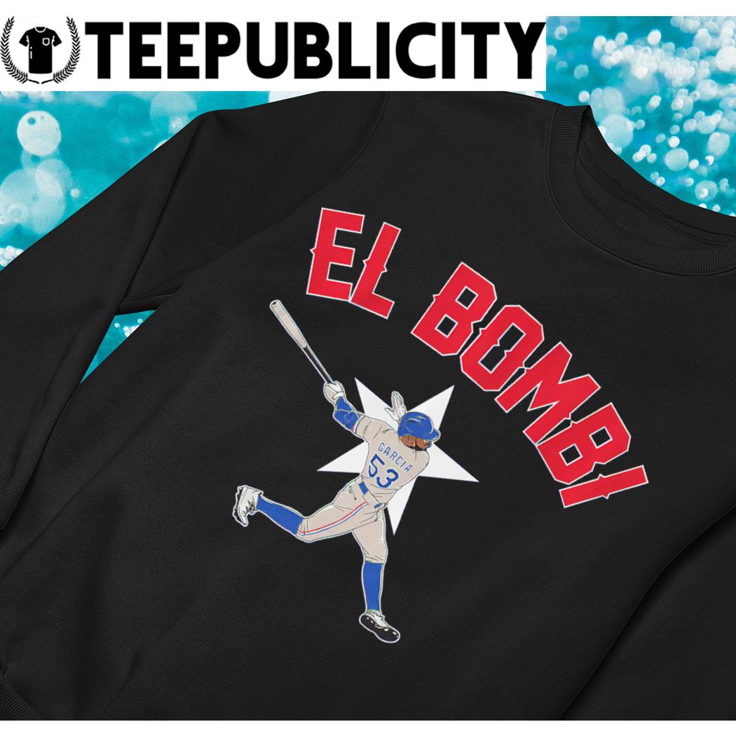  Adolis García - Bombi Bomb - Texas Baseball T-Shirt : Clothing,  Shoes & Jewelry