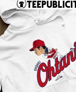 Shohei Ohtani: Caricature T-shirt and Hoodie - Los Angeles Angels