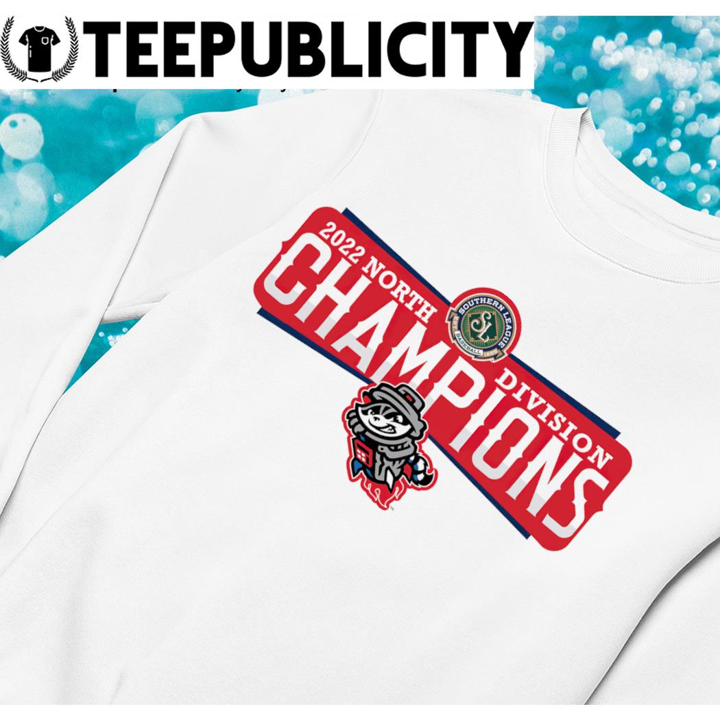 Rocket City Trash Pandas Southern League baseball 2022 North Division  Champions shirt, hoodie, sweater, long sleeve and tank top