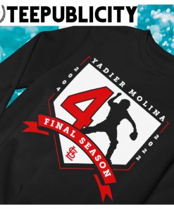 Logo and merch released honoring Yadi's final season