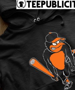 Baltimore Orioles mascot budding shirt, hoodie, sweater, long sleeve and  tank top