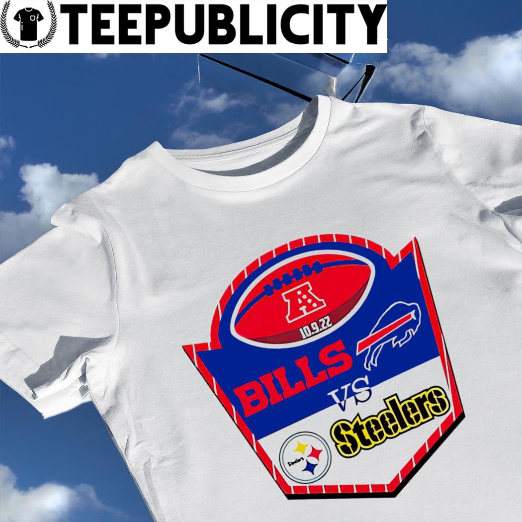 Buffalo Bills vs Pittsburgh Steelers 2022 logo shirt, hoodie