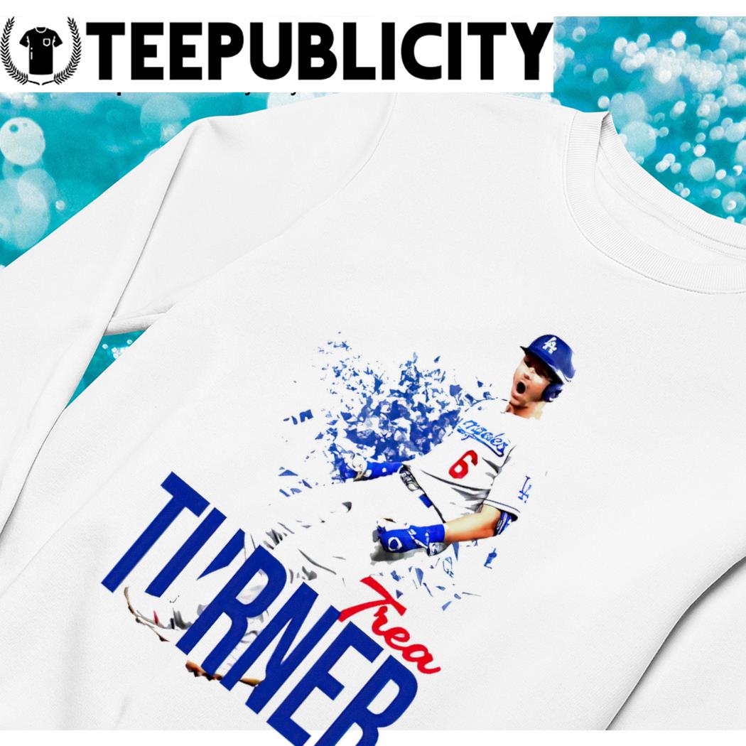 Trea Turner Dodgers T-Shirt Sweatshirt Hoodie Mens Womens MLB Fans