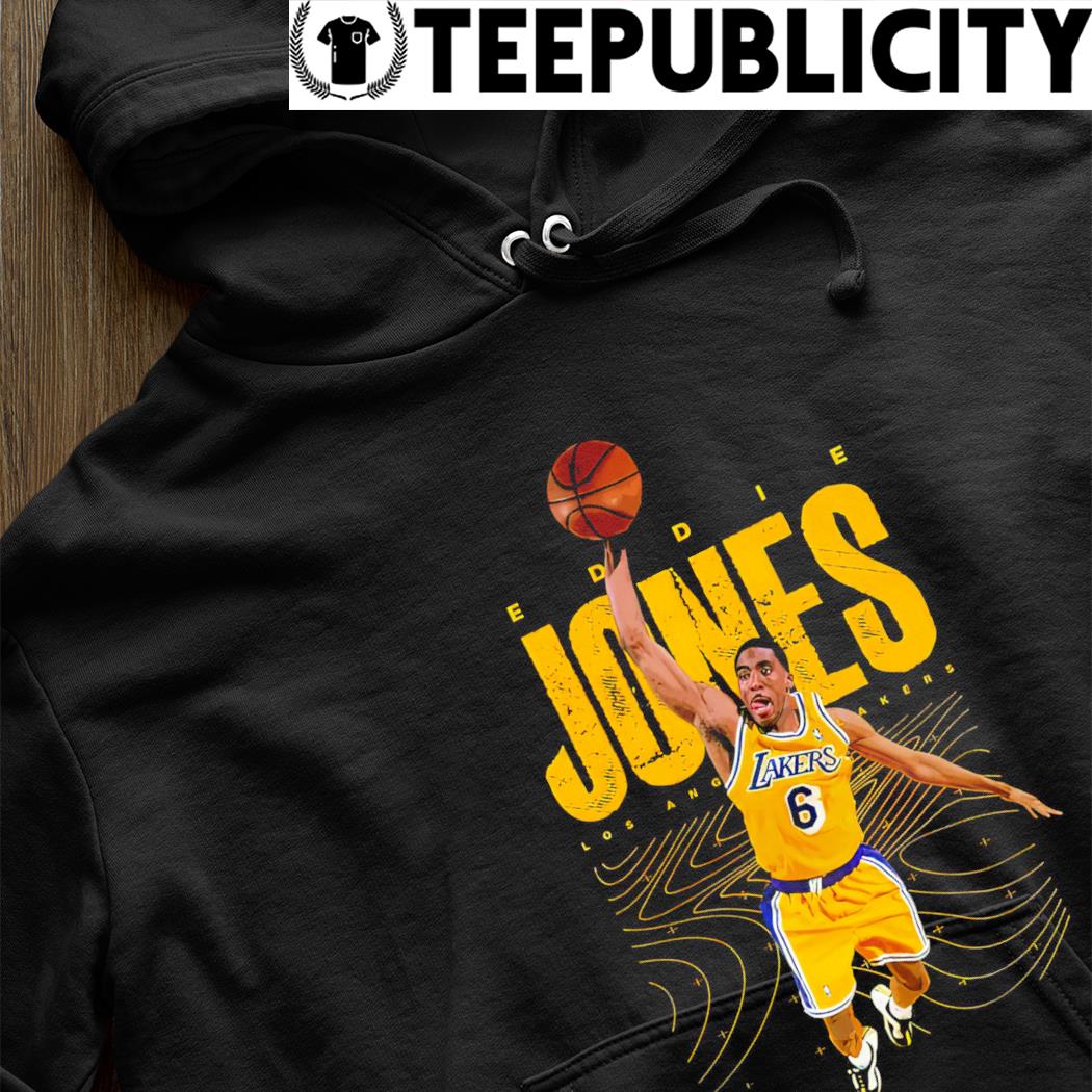 Los Angeles Lakers Eddie Jones slam dunk shirt, hoodie, sweater, long  sleeve and tank top