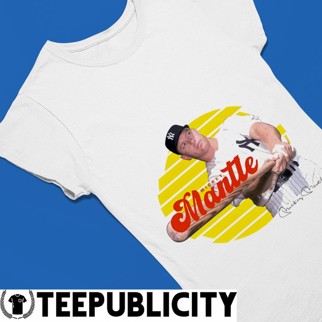 Mickey Mantle Shirt (L) - Retro Sports Apparel