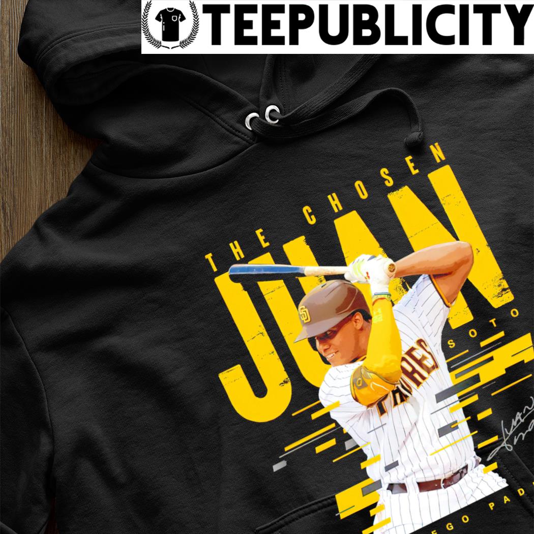 The chosen Juan Soto San Diego Padres signature shirt, hoodie, sweater and  long sleeve
